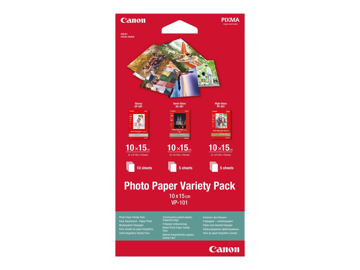 Canon Variety Pack VP-101 - 100 x 150 mm 15 Blatt